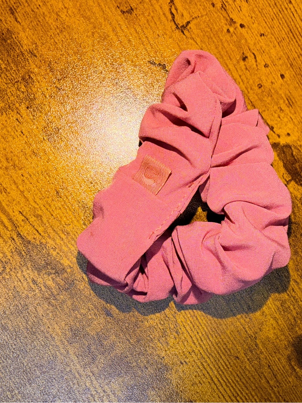 Lululemon Uplifting Scrunchie in Poppy Coral